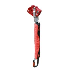 ASAT Mobile Fall Arrester RA2 with LE-08 energy absorber lanyard